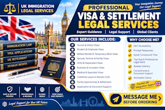 be your online lawyer for USA and UK immigration and visa