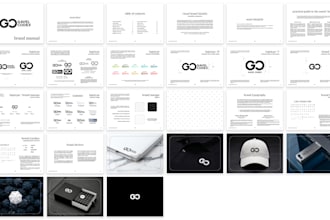 design a scalable corporate brand architecture and visual identity system