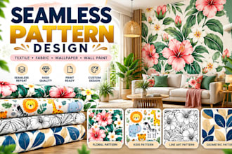 create seamless pattern designs