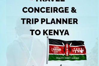 be your kenya safari travel concierge and trip planner