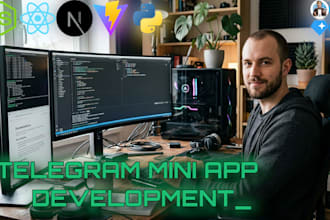 build a telegram mini app or bot for your project