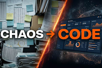 build a custom web app, dashboard or management system