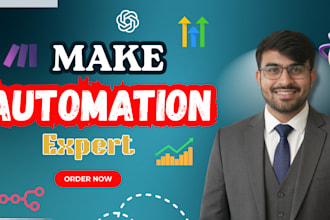 setup make com and n8n automation workflows