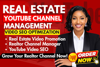 be your real estate youtube video SEO expert and realtor channel growth manager