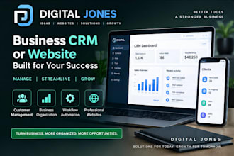 build a custom CRM or professional business website