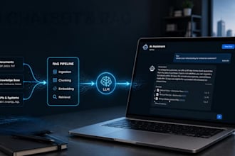 build an ai chatbot using llm, rag, and python