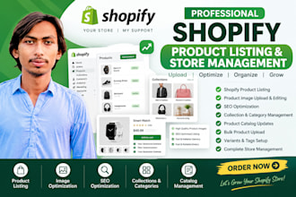 be your shopify product listing assistant