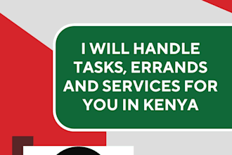 handle tasks, errands and services for you in kenya
