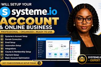 systeme io setup your systeme io account and online business