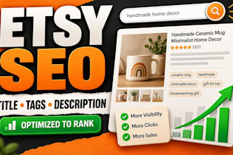 optimize your etsy listing SEO title tags and description