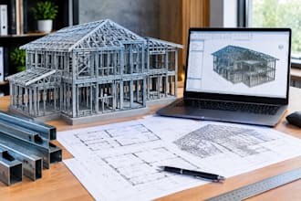 design vertex bd light gauge steel framing and revit bim models