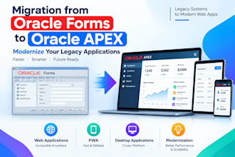 migrate oracle forms to oracle apex and modernize