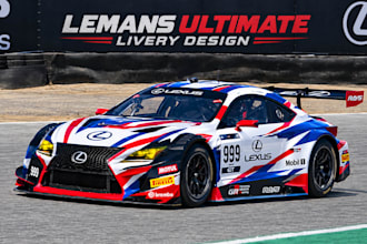 create eye catching custom car livery design for le mans ultimate