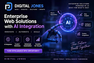 build an enterprise web solution with ai integration