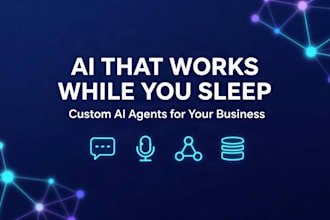 build a custom ai agent for your business voice, chat, or automation