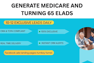 generate exclusive medicare and turning 65 leads