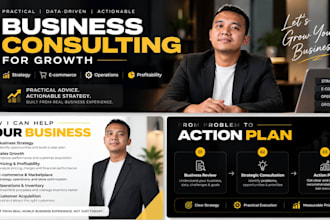 be your business consultant for strategy growth and ecommerce