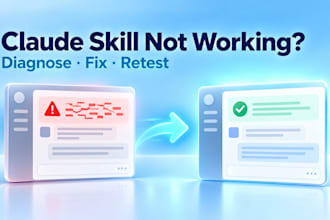 fix or improve your existing claude skill or project