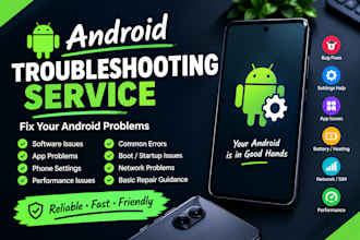 troubleshoot android phone problems and suggest solutions