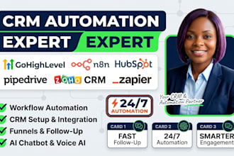 setup zendesk gorgias hubspot pipedrive CRM freshdesk shopify automation support