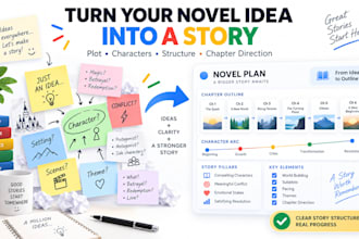 develop your novel idea into a complete story structure