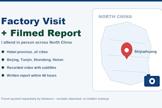 visit your hebei supplier factory and film what I see