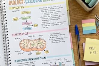 research and create PDF study notes for teachers
