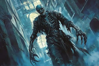 do horror character design