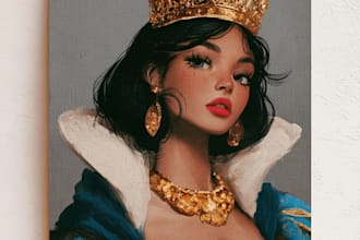 disney princess portrait female focused disney