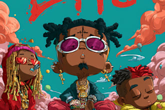 design your album cover art or music cover artwork