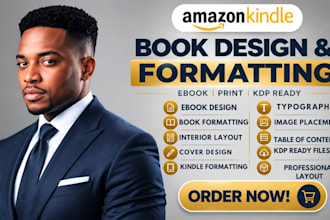 do book formatting, kdp book publishing, paper back, kindle ebook formatting