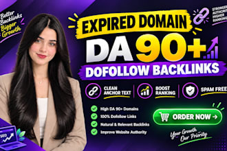 do expired domain research with traffic, high DR, and zero spam score