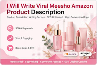 write viral product description for meeshi and amazon