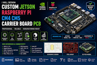 design raspberry pi , embedded system ,nvidia jetson