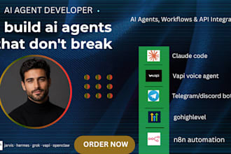 jarvis hermes ai agent n8n automation claude code telegram grok bot volset