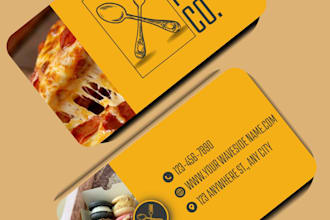 design professional and customized business cards for you