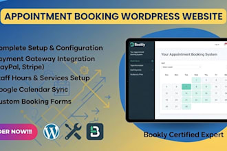 install, setup bookly, fix bookly pro plugin and appointment booking system