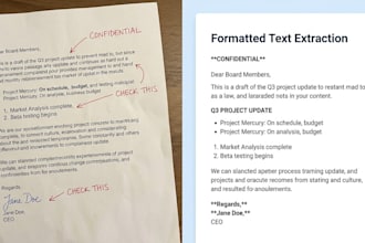 extract text from images
