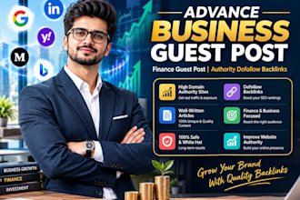 advance business guest post finance guest post, authority dofollow backlinks