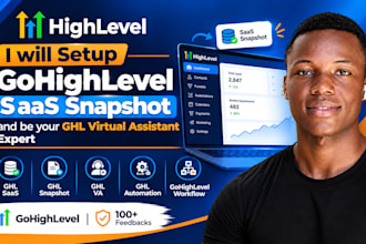 setup gohighlevel saas snapshot ghl virtual assistant expert ghl automation pro