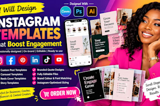 design instagram post templates that boost engagement