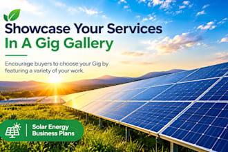 write a professional solar renewable energy business plan