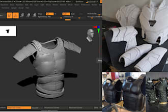 3d cosplay model cosplay armor creation 3d helmet model 3d shield for 3d print