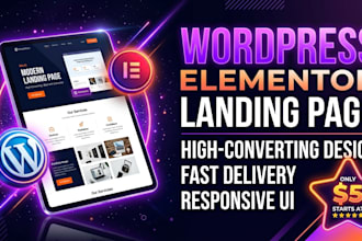 design a responsive wordpress elementor website