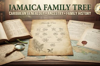research jamaica and caribbean family tree, genealogy history, family history