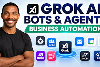 build custom grok ai bot, agent and business automation