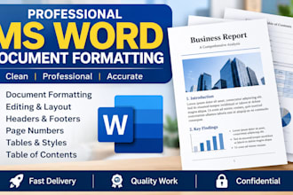 professionally format administrative documentation