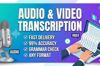 do flawless audio and video transcription