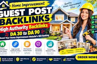 high authority home decor and home improvement guest posts