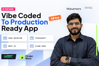 refactor vibe coding prototype into scalable production app